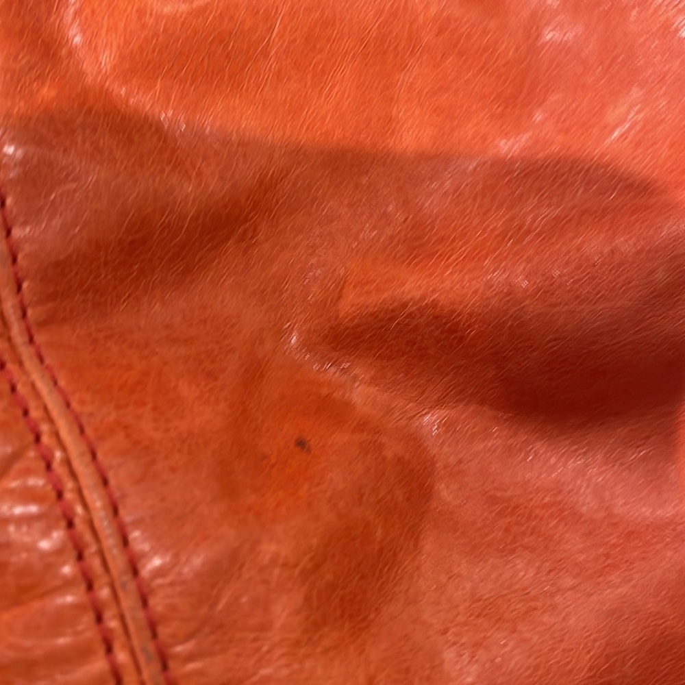 Well loved orange Coach bag - Picture 12 of 16